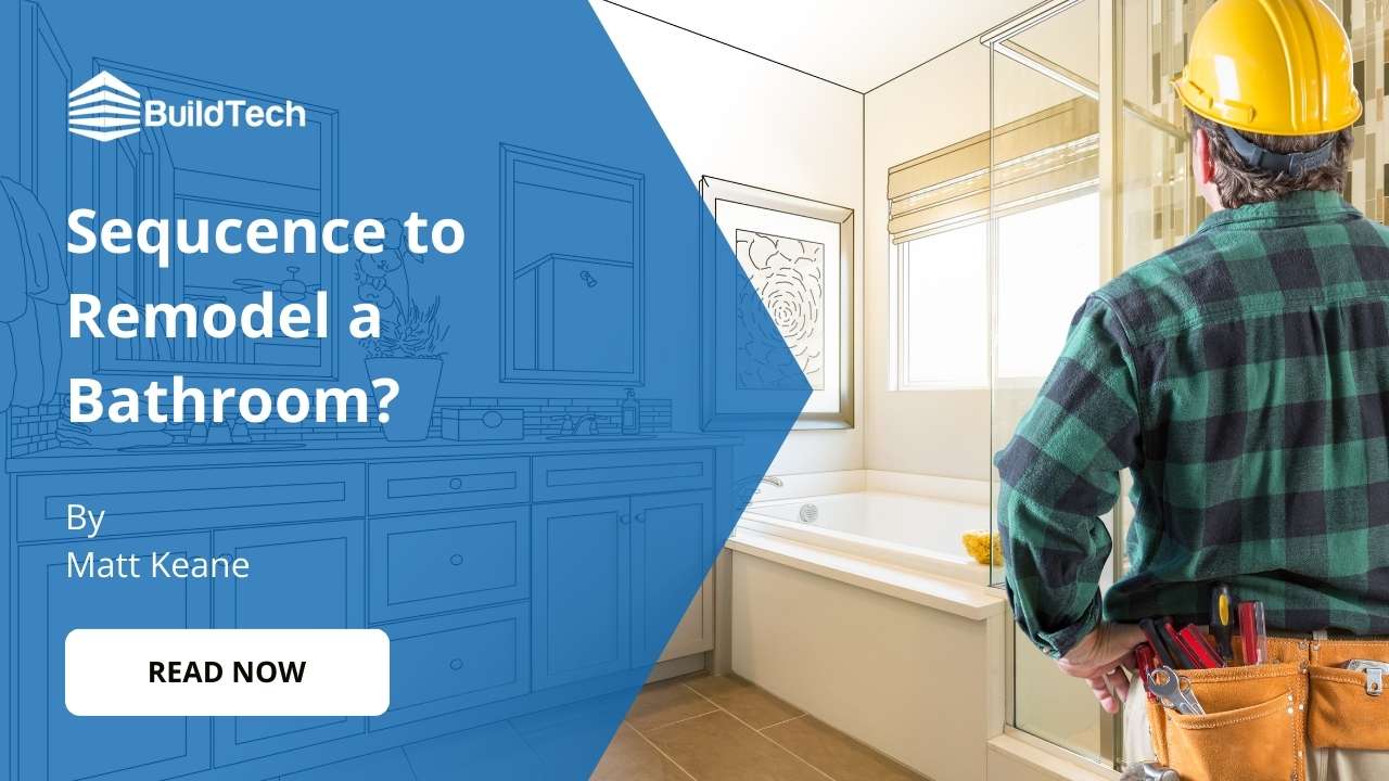 In What Order Do You Remodel a Bathroom?