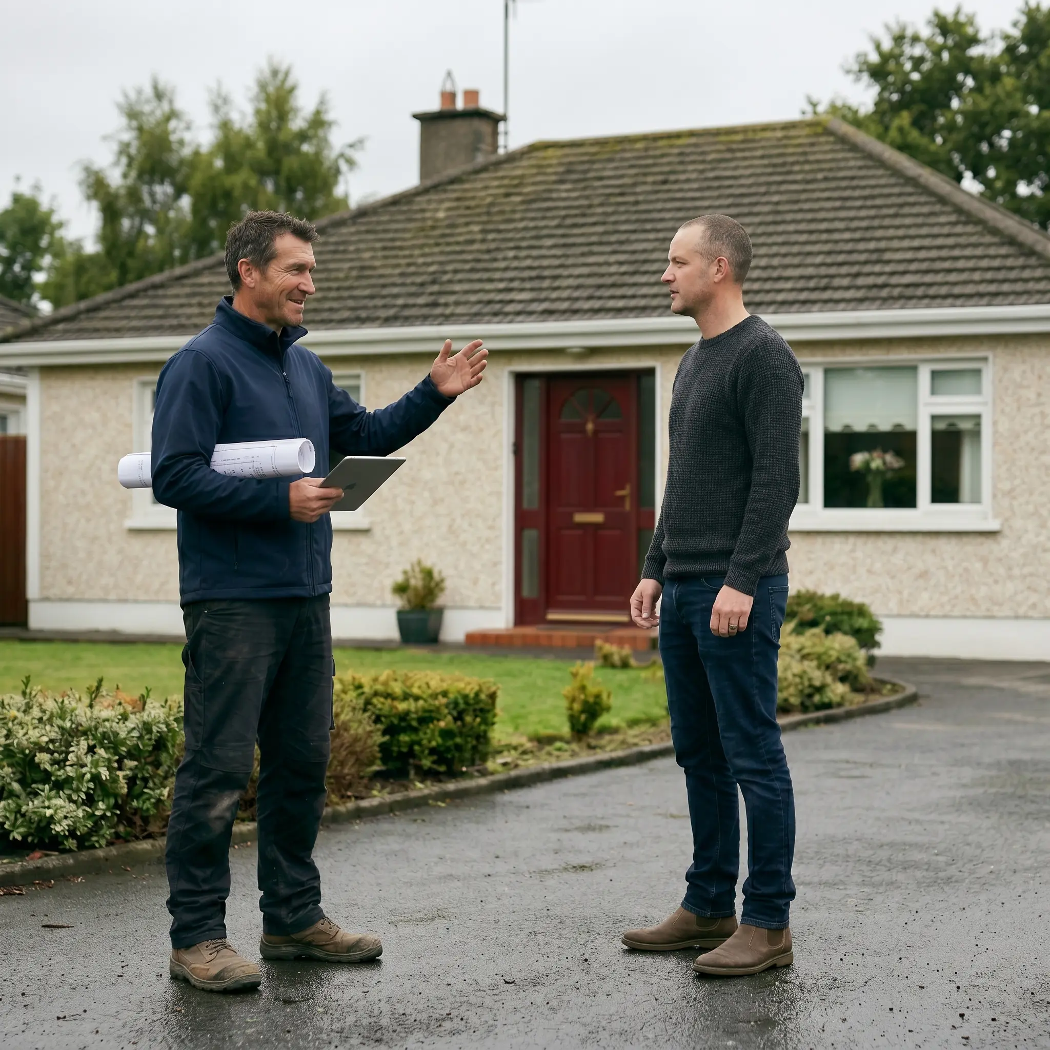 BuildTech feasibility consultation — Dublin homeowner project discussion