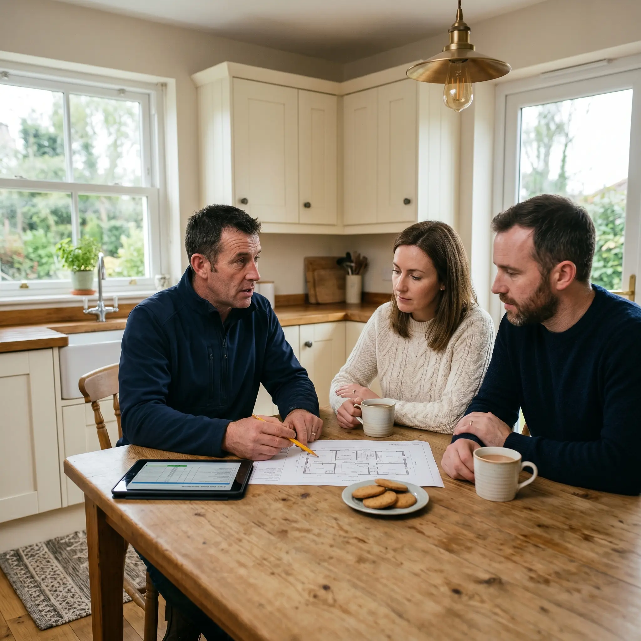 BuildTech feasibility consultation — cost planning discussion Dublin